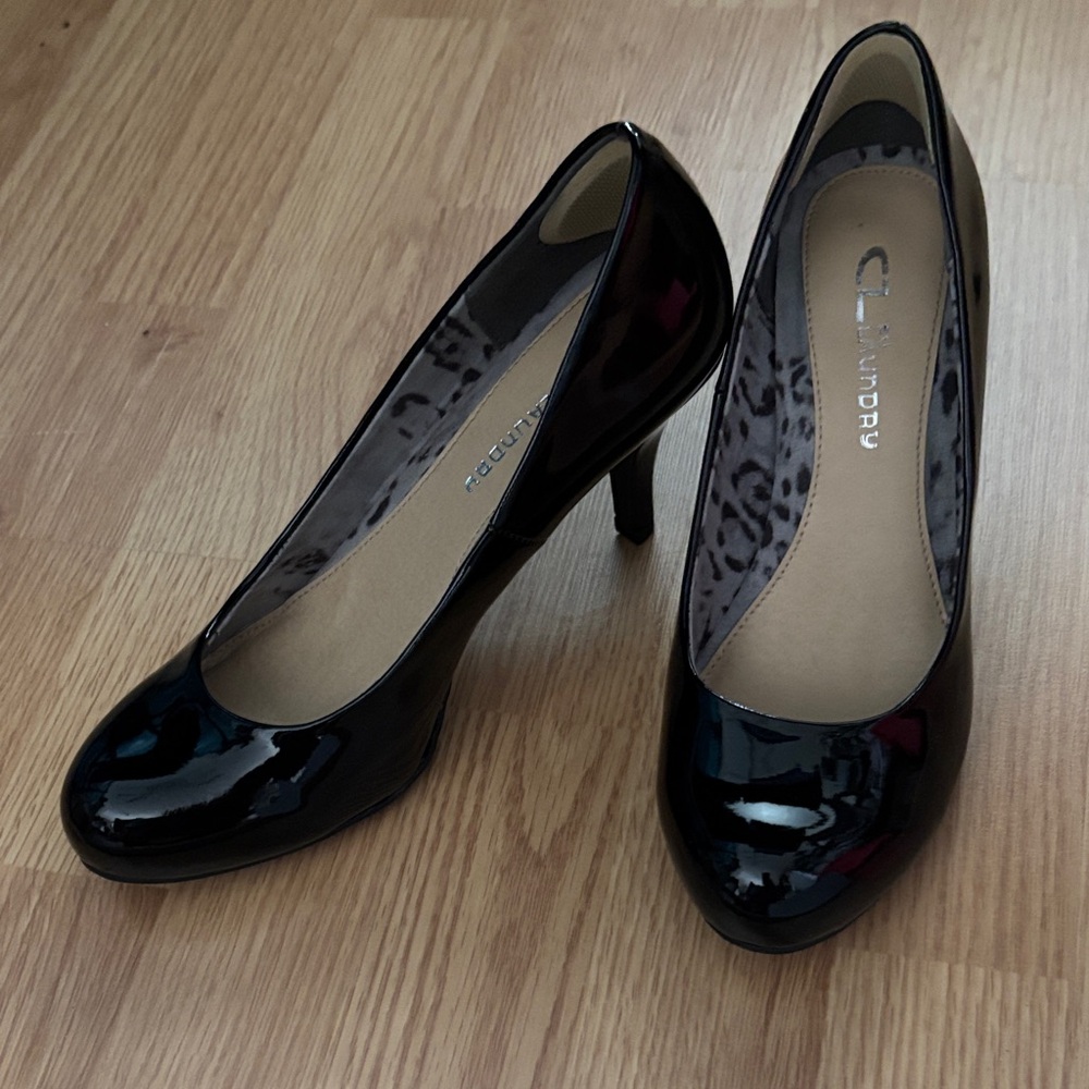 CL by Chinese Laundry Shiny Black Heels